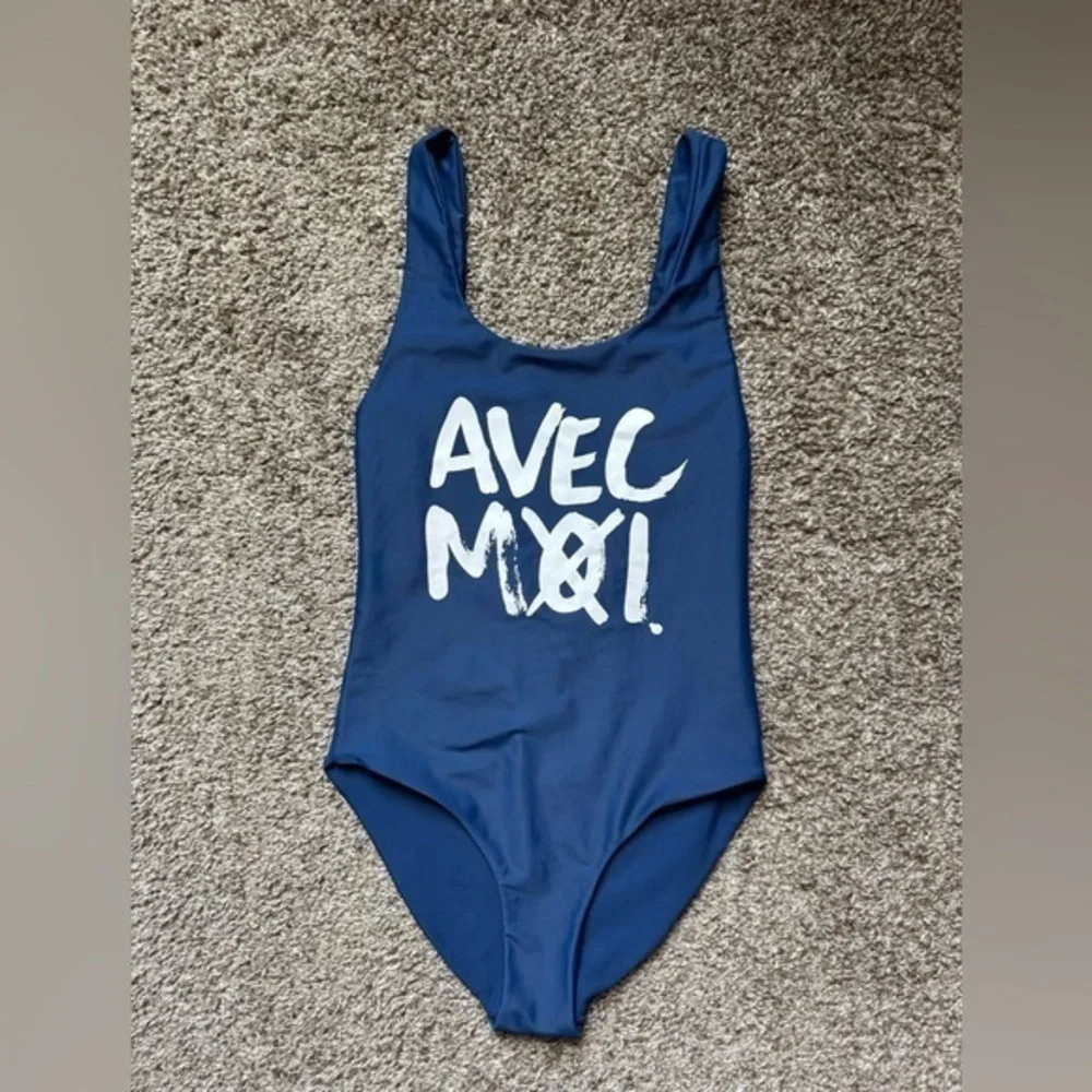 PEPPA HART X AILA BLUE AVEC MOI ONE PIECE SWIMSUIT - Picture 1 of 7
